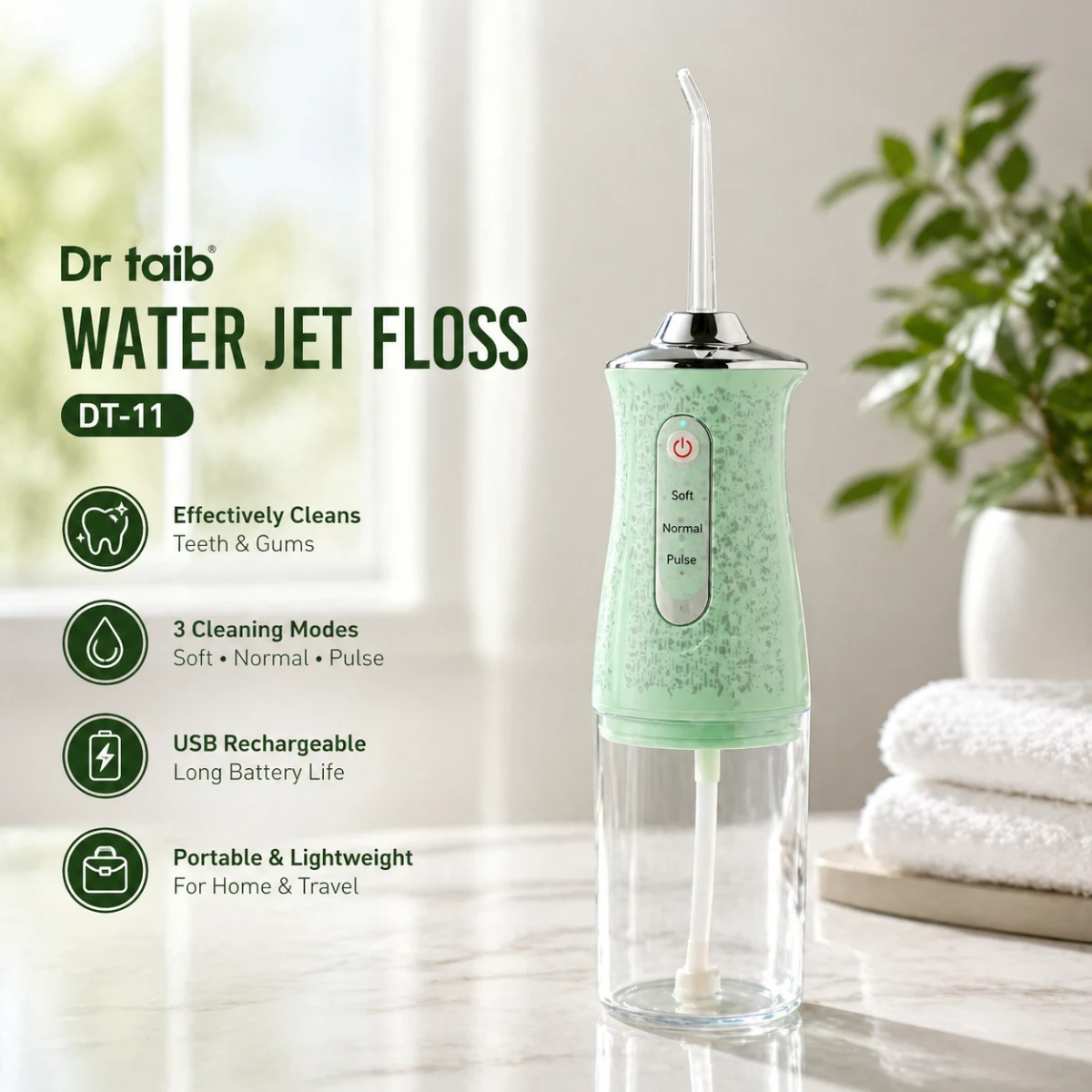 Dr. Taib Water Jet Flosser DT-11