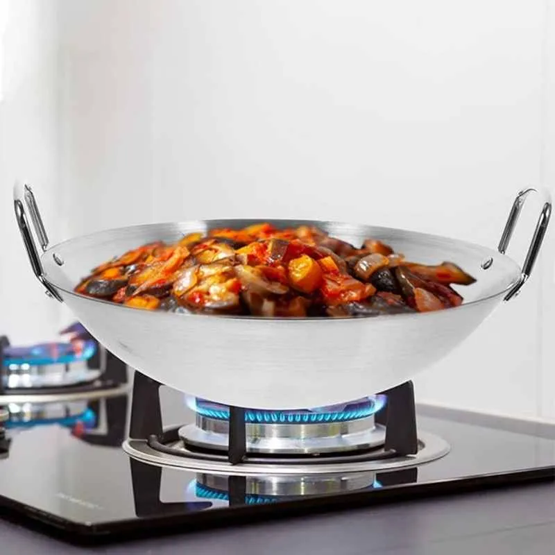 30 Cm Japani SS Steel Dual handle Pan Dr Cook