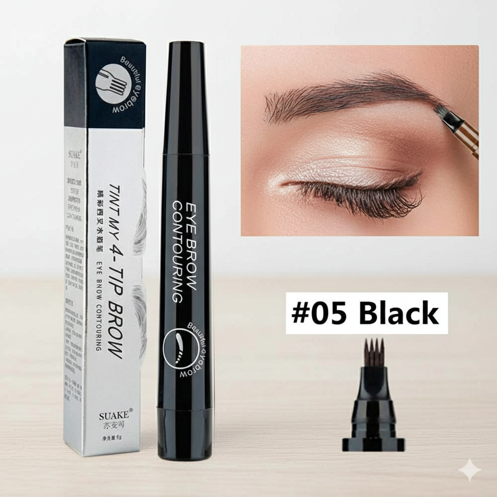 4 Point Eyebrow Pen – Achieve Perfect, Natural-Looking Brows Instantly