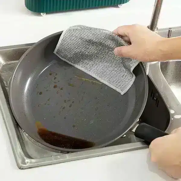 10 Piece Non Scratch Dish Wash Cloth