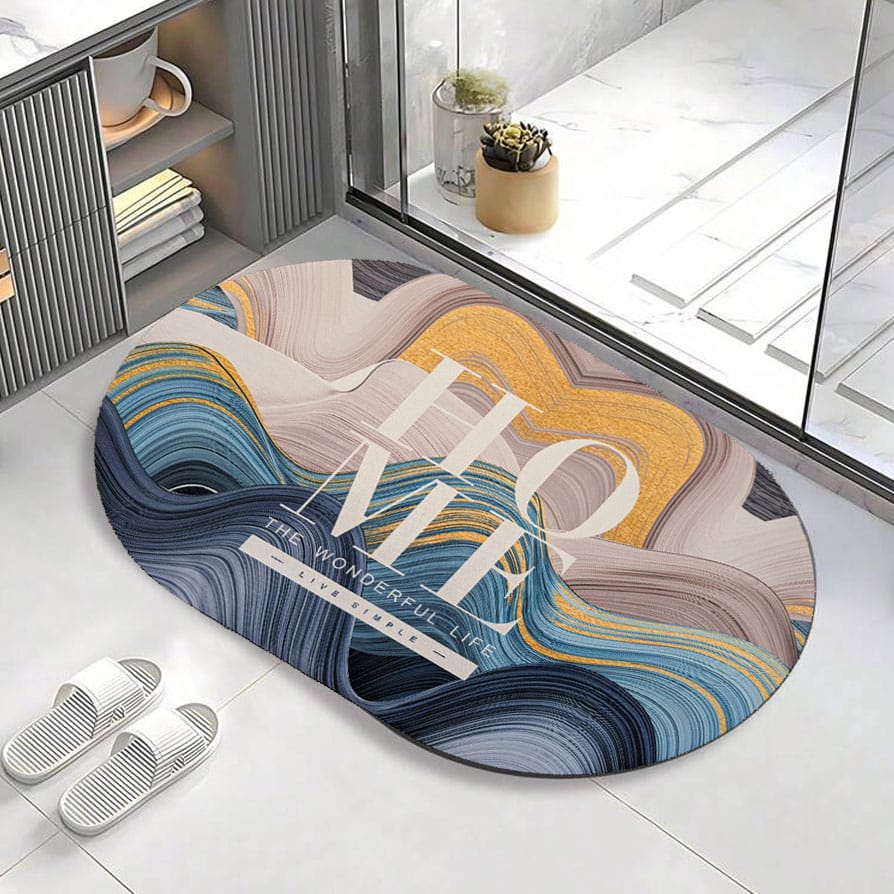 3d Floor Anti-slip Floor Mat Square 010