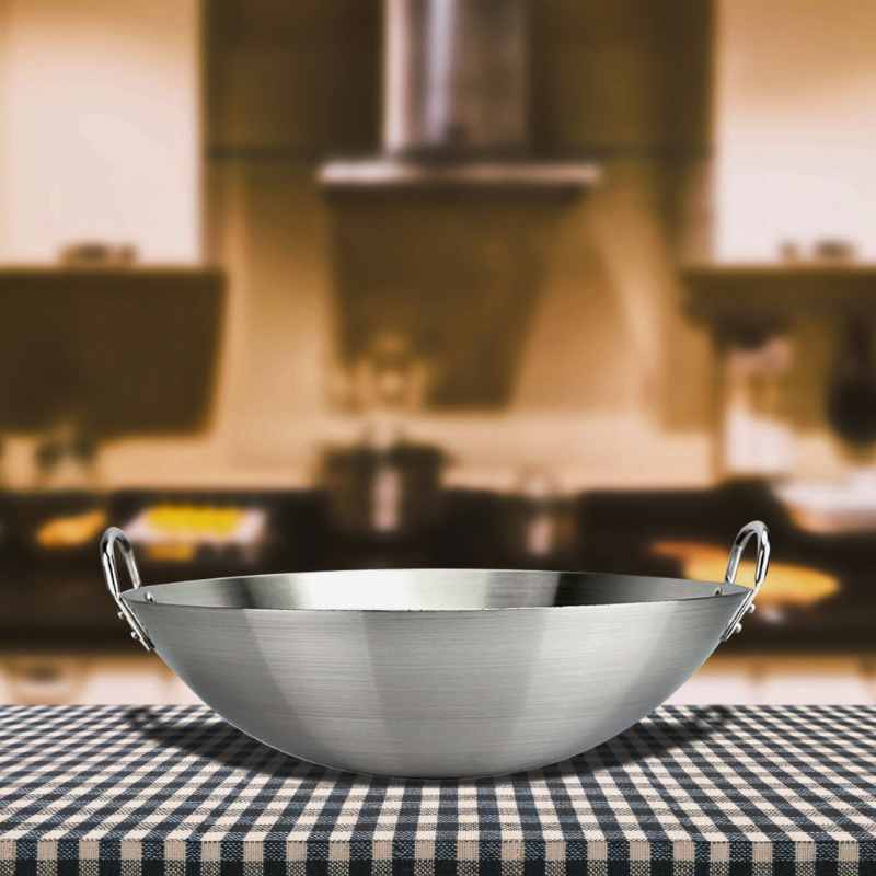 47 cm Japani SS Steel Cooking Pan